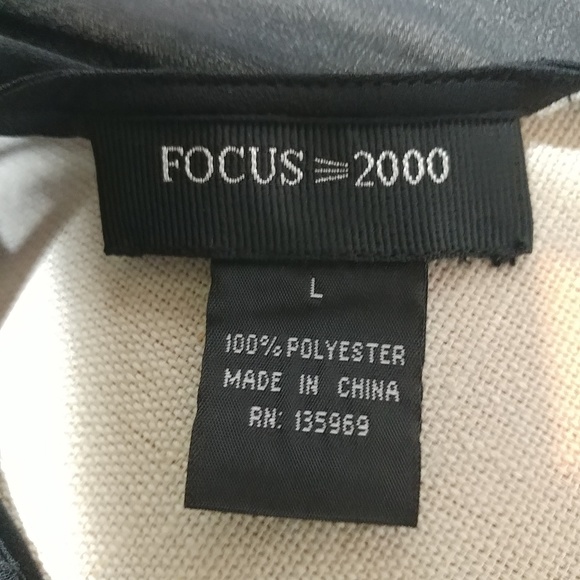 Focus 2000 Long Sleeve Sheer Top - Picture 5 of 5